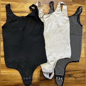 Yummie shaping thong bodysuit bundle, M/L